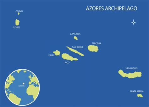 azoren maps